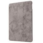 For iPad 10.2 2021 / 2020 / 2019 GEBEI Cloth Texture Horizontal Flip Protective Case with Holder(Grey) - 1