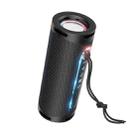 hoco HC9 Bluetooth 5.1 Dazzling Pulse Sports Bluetooth Speaker(Black) - 1