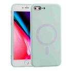 Silicone Full Coverage Shockproof Magsafe Case For iPhone 7 Plus / 8 Plus(Baby Blue) - 1