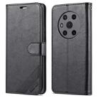 For Honor Magic3 AZNS Sheepskin Texture Horizontal Flip Leather Case with Holder & Card Slots & Wallet(Black) - 1