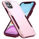 For iPhone 11 Pioneer Armor Heavy Duty Shockproof Phone Case (Pink) - 1