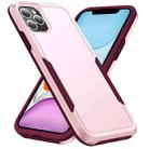 For iPhone 11 Pro Max Pioneer Armor Heavy Duty Shockproof Phone Case (Pink) - 1