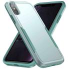 For iPhone XS Max Pioneer Armor Heavy Duty Shockproof Phone Case(Green) - 1