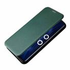 For vivo iQOO 8 Pro Carbon Fiber Texture Horizontal Flip TPU + PC + PU Leather Case with Card Slot(Green) - 8