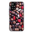 For Xiaomi Redmi 10 Colorful Painted Glass Shockproof Protective Case(Chocolate) - 1