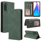 For Xiaomi Redmi Note 8T Simple Suction Closure Horizontal Flip Leather Case with Holder & Card Slot & Wallet(Green) - 1