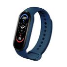 M7 Sports Smart Bracelet, Support Heart Rate Monitoring & Blood Pressure Monitoring & Sleep Monitoring & Sedentary Reminder, Type:Linear Charging(Blue) - 1