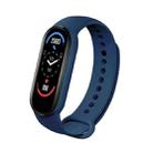 M7 Sports Smart Bracelet, Support Heart Rate Monitoring & Blood Pressure Monitoring & Sleep Monitoring & Sedentary Reminder, Type:Magnetic Charging(Blue) - 1