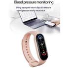 M7 Sports Smart Bracelet, Support Heart Rate Monitoring & Blood Pressure Monitoring & Sleep Monitoring & Sedentary Reminder, Type:Magnetic Charging(Pink) - 7