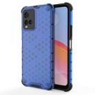 For vivo Y21 Shockproof Honeycomb PC + TPU Case(Blue) - 1