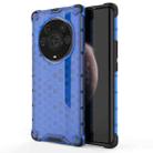 For Honor Magic3 Pro+ Shockproof Honeycomb PC + TPU Case(Blue) - 1