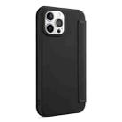 For iPhone 13 mini Skin Feel Horizontal Flip PU Leather Case with Holder & Card Slot (Black) - 3