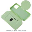 For iPhone 13 mini Skin Feel Horizontal Flip PU Leather Case with Holder & Card Slot (Black) - 7