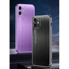 For iPhone XR Cool Sharp Series Aluminum Plate Brushed Lens All-inclusive Protective Case(Roland Purple) - 2