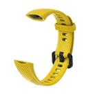 For Honor Band 4 / 5 MIJOBS Breathable Silicone Watch Band(Yellow) - 1