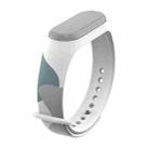 For Xiaomi Mi Band 4 / 3 Morandi Series Contrast Color Silicone Watch Band(2) - 1