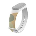 For Xiaomi Mi Band 4 / 3 Morandi Series Contrast Color Silicone Watch Band(6) - 1
