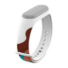 For Xiaomi Mi Band 4 / 3 Morandi Series Contrast Color Silicone Watch Band(8) - 1