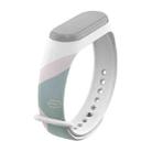 For Xiaomi Mi Band 4 / 3 Morandi Series Contrast Color Silicone Watch Band(11) - 1