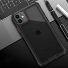 For iPhone 11 iPAKY Shockproof PC + Silicone Air Bag Protective Case(Black) - 1