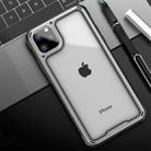 For iPhone 11 Pro iPAKY Shockproof PC + Silicone Air Bag Protective Case(Silver) - 1