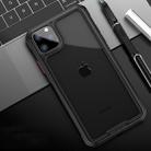 For iPhone 11 Pro Max iPAKY Shockproof PC + Silicone Air Bag Protective Case(Black) - 1