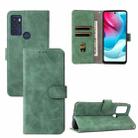 For Motorola Moto G60S Solid Color Skin Feel Magnetic Buckle Horizontal Flip PU Leather Case with Holder & Card Slots & Wallet(Green) - 1