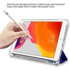 For iPad 10.2 2021 / 2020 / 2019 Painted Pattern Glitter Shockproof Horizontal Flip TPU + PU Leather Case with 3-folding Holder & Pen Slot(GWL016 Universe) - 4