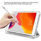 For iPad 10.2 2021 / 2020 / 2019 Painted Pattern Glitter Shockproof Horizontal Flip TPU + PU Leather Case with 3-folding Holder & Pen Slot(GWL017 Flower) - 4
