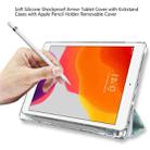 For iPad 10.2 2021 / 2020 / 2019 Painted Pattern Glitter Shockproof Horizontal Flip TPU + PU Leather Case with 3-folding Holder & Pen Slot(GWL019 Flower) - 4