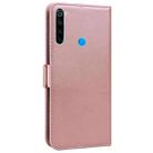 For Xiaomi Redmi Note 8 2021 Embossed Cat Butterflies Pattern Horizontal Flip Leather Case with Card Slot & Holder & Wallet(Pink) - 3