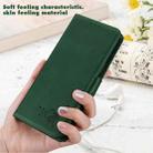 For Xiaomi Redmi Note 8 2021 Embossed Cat Butterflies Pattern Horizontal Flip Leather Case with Card Slot & Holder & Wallet(Green) - 7