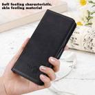For Xiaomi Redmi Note 8 2021 Embossed Cat Butterflies Pattern Horizontal Flip Leather Case with Card Slot & Holder & Wallet(Black) - 7