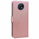 For Xiaomi Redmi Note 9 5G / Note 9T Embossed Cat Butterflies Pattern Horizontal Flip Leather Case with Card Slot & Holder & Wallet(Pink) - 3