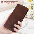 For Xiaomi Redmi Note 10 4G / 10s Embossed Cat Butterflies Pattern Horizontal Flip Leather Case with Card Slot & Holder & Wallet(Brown) - 7