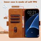 For Xiaomi Mi 11 Embossed Cat Butterflies Pattern Horizontal Flip Leather Case with Card Slot & Holder & Wallet(Orange) - 4