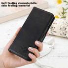 For Xiaomi Mi 11 Embossed Cat Butterflies Pattern Horizontal Flip Leather Case with Card Slot & Holder & Wallet(Black) - 7