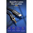 TOTUDESIGN EAUC-031 Speedy Series 8 Pin to 3.5mm AUX Audio Cable, Length: 1m(Black) - 2