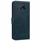 For Samsung Galaxy S7 Embossed Cat Butterflies Pattern Horizontal Flip Leather Case with Card Slot & Holder & Wallet(Blue) - 3