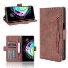 For Motorola Edge 20 Skin Feel Calf Pattern Horizontal Flip Leather Case with Holder & Card Slots & Photo Frame(Brown) - 1