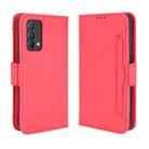 For OPPO Realme GT Master Skin Feel Calf Pattern Horizontal Flip Leather Case with Holder & Card Slots & Photo Frame(Red) - 2