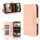 For Doogee S86 / S86 Pro Skin Feel Calf Pattern Horizontal Flip Leather Case with Holder & Card Slots & Photo Frame(Pink) - 1