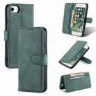 For iPhone SE 2022 / SE 2020 / 8 / 7 AZNS Dream II Skin Feel PU+TPU Horizontal Flip Leather Case with Holder & Card Slots & Wallet(Green) - 1