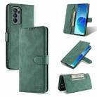 For OPPO Reno6 5G AZNS Dream II Skin Feel PU+TPU Horizontal Flip Leather Case with Holder & Card Slots & Wallet(Green) - 1