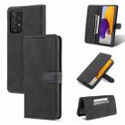 For Samsung Galaxy A72 5G / 4G AZNS Dream II Skin Feel PU+TPU Horizontal Flip Leather Case with Holder & Card Slots & Wallet(Black) - 1