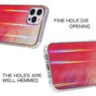 IMD Process Rendering Watercolor Aurora Pattern TPU + PC Shockproof Case For iPhone 13 Pro(Red) - 6