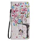 3D Painted Pattern Horizontal Flip Leather Case with Holder & Card Slots & Wallet For iPhone 13 Pro Max(Girl Under The Tree) - 2