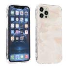 For iPhone 13 Sands Marble Double-sided IMD Pattern TPU + Acrylic Case(Brandy Jade) - 1