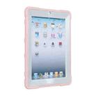 C5 Four Corners Shockproof Silicone + PC Protective Case with Holder For iPad 4 / 3 / 2(Rose Gold + Grey) - 3