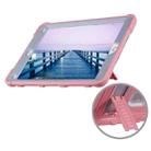 C5 Four Corners Shockproof Silicone + PC Protective Case with Holder For iPad Pro 9.7(Rose Gold + Grey) - 5